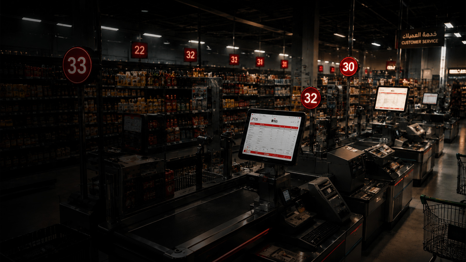 The Only AI-Powered Supermarket POS Software in the Middle East