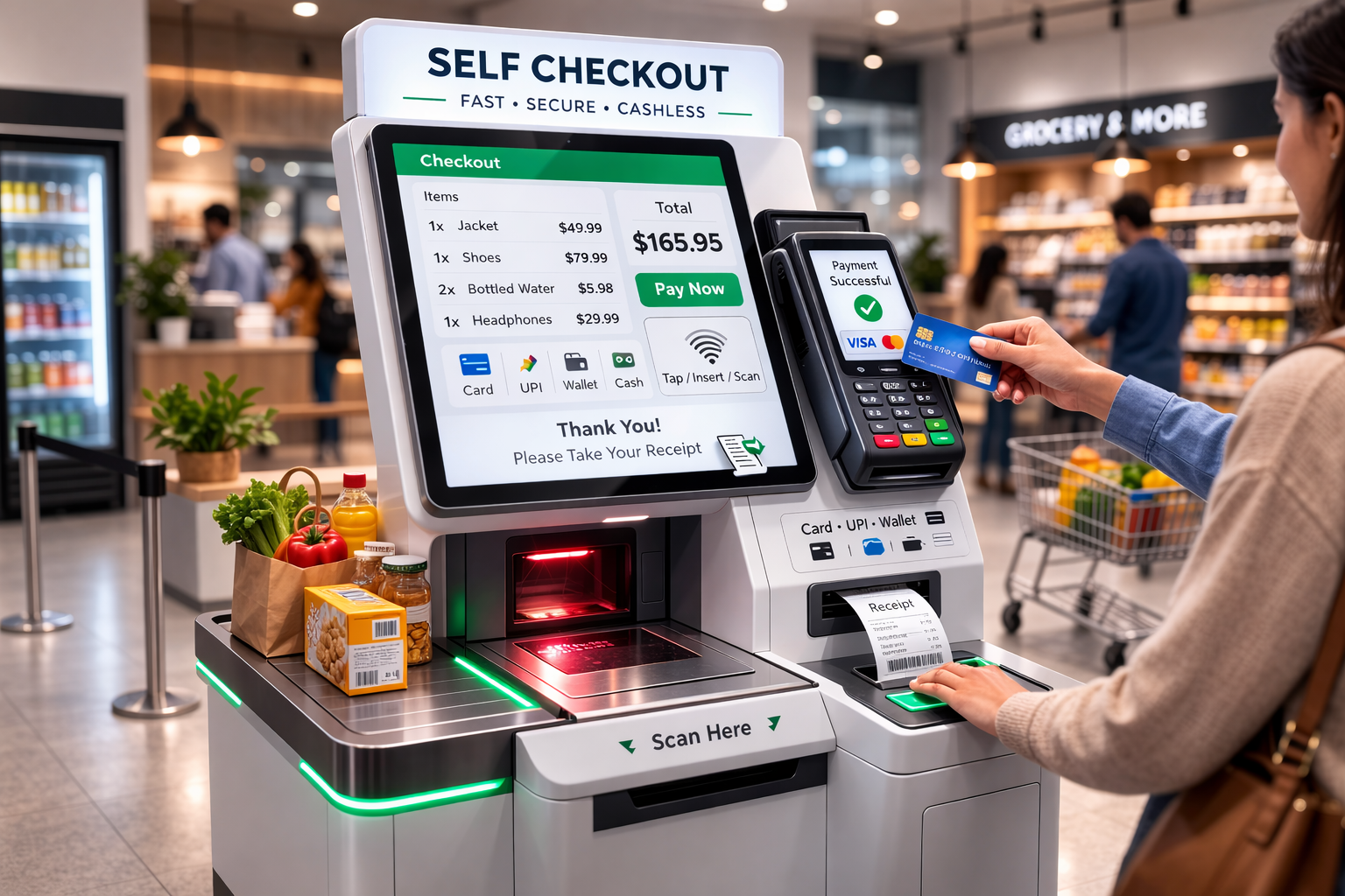 Self-Checkout Kiosks